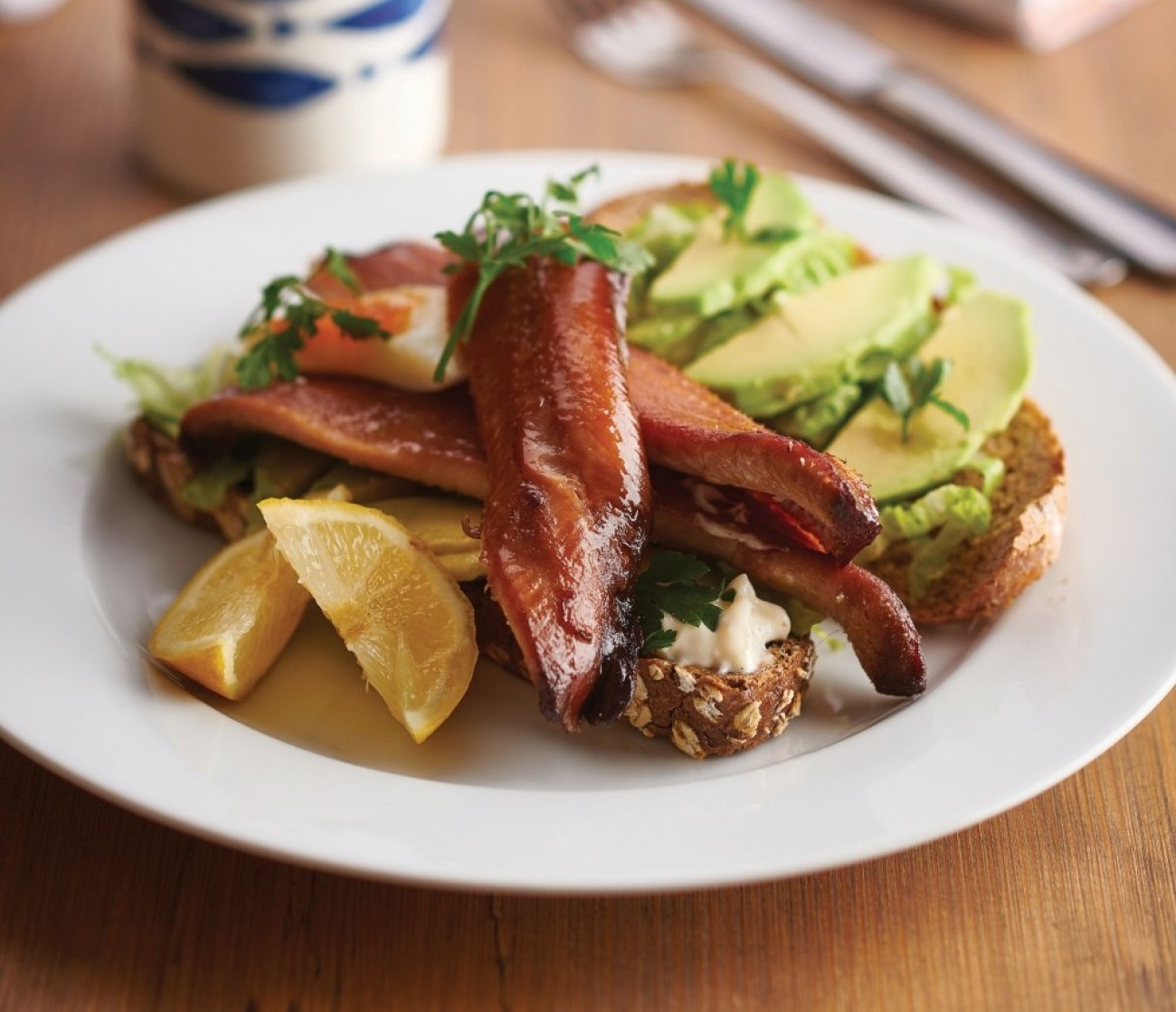 Craster Kipper Club Sandwich Living North